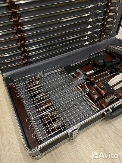 Набор для шашлыка / барбекю в кейсе Konig