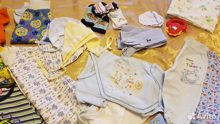 Пакет большой для малыша 0-6 мес