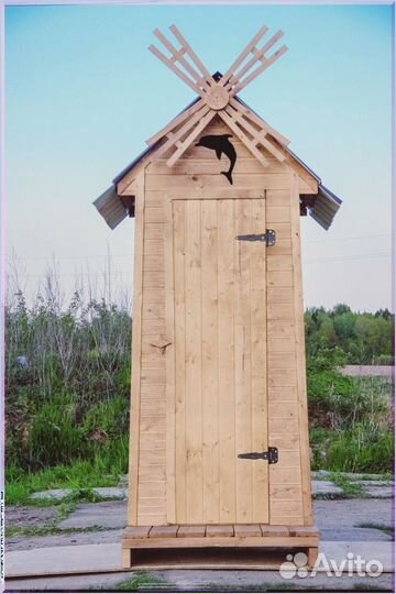 Дачный туалет домик ZFJ