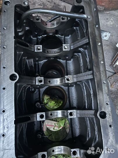 Блок цилиндров и коленвал mercedes sprinter 611981