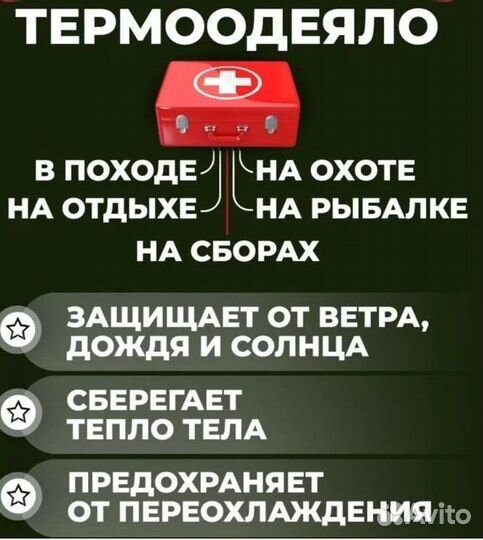 Термопокрывало - термоодеяло