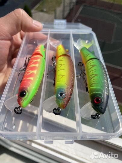 Набор воблеров на щуку уловистые
