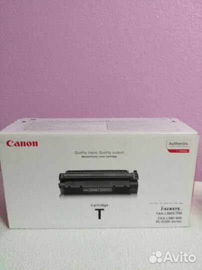 Оригинальный картридж Canon типТ