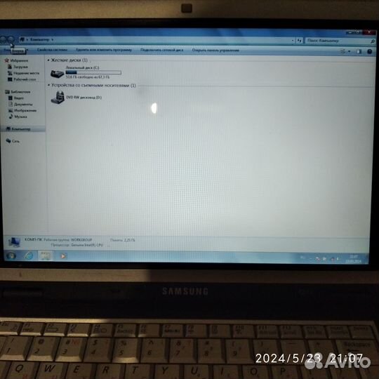 Ноутбук samsung Q35