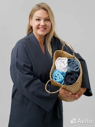 Халат банный вафельный Артикул 138 - 135