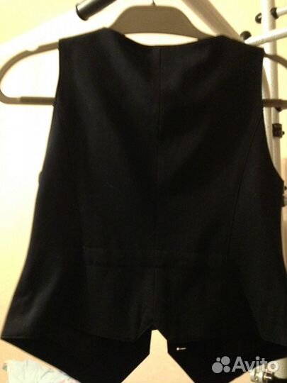 Жилетка темно-синяя для девочки 146 Cleverly новая