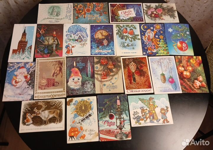 Открытки советские. Новый год
