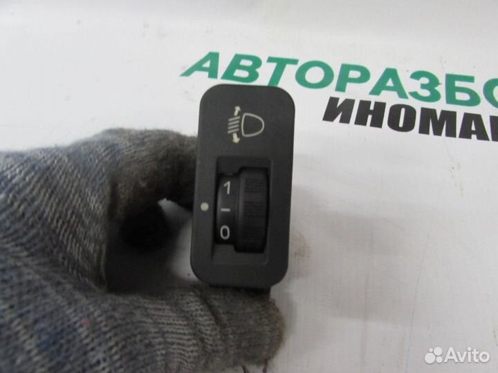 Кнопка корректора фар для Peugeot 200 206 1998-201