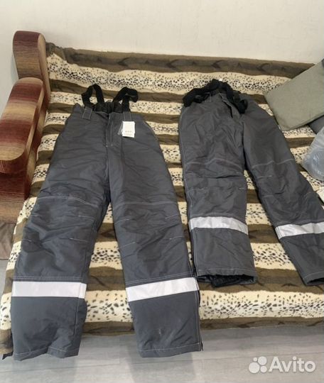 Спецодежда зимняя, штаны, комбинезон