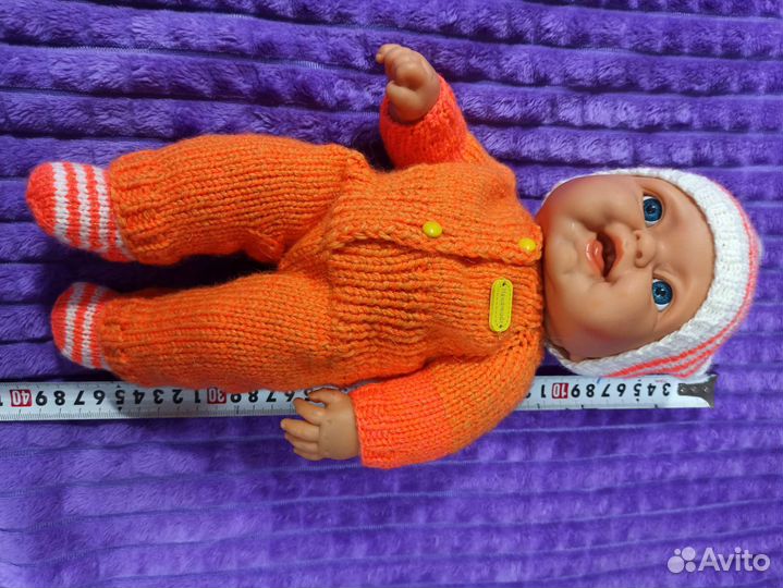 Пупс, девочка, 38 см