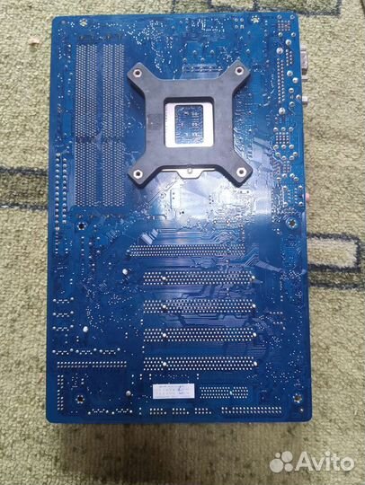 Мат плата с процессором i3 550 +4gb озу + кулер