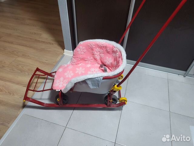 Детские санки с колесами