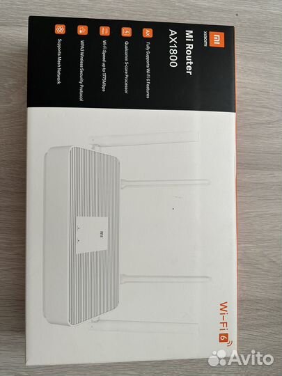 Wi-Fi роутер Xiaomi Mi Router AX1800