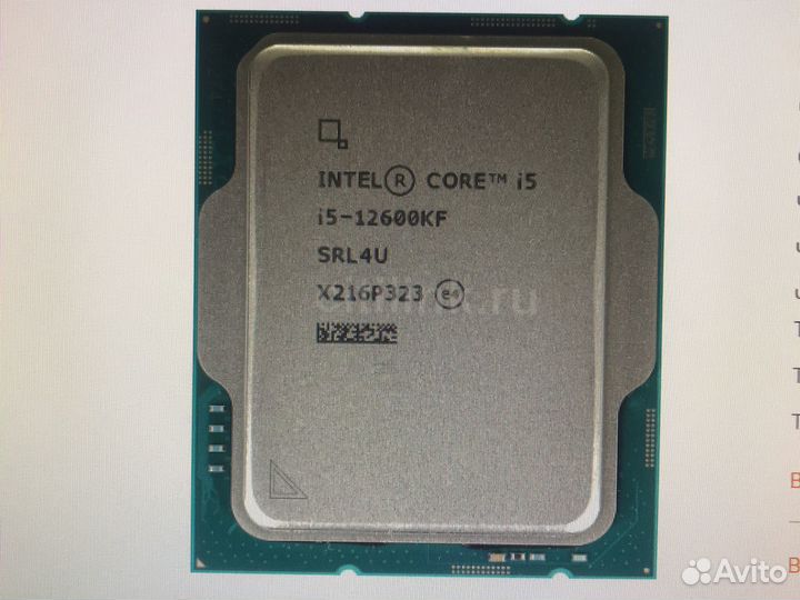 Процессор intel i5 12600kf