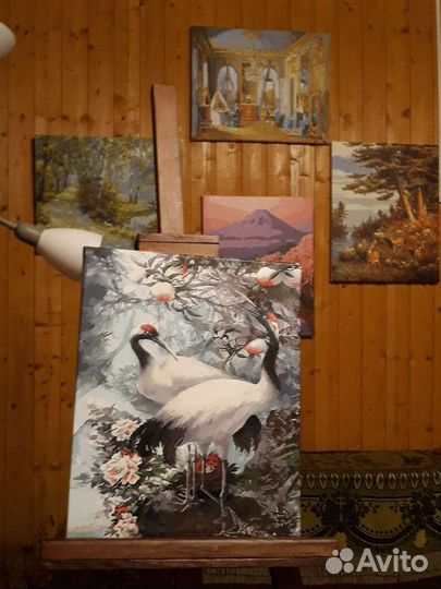 Картины, готовые по номерам