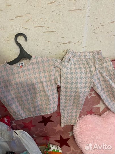 Одежда и обувь для девочки пакетом 92 98