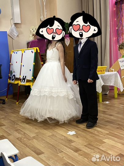 Платье для девочки 7 -9 лет