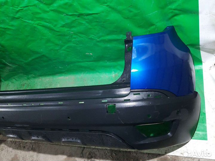 Бампер задний Kaptur синий