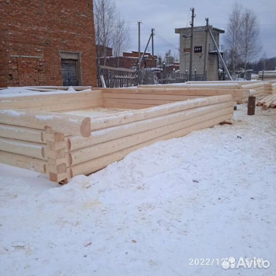 Рубка дома, бани из вашего и нашего леса