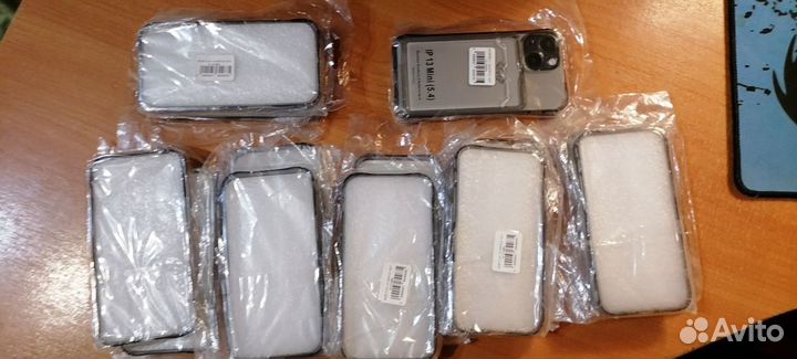 Чехол с карманом для карт. iPhone 13 mini