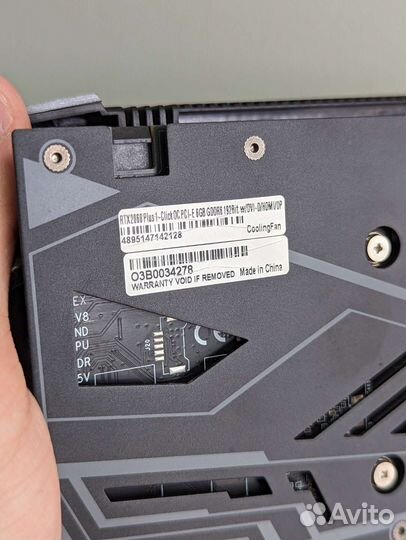 Видеокарта Nvidia RTX 2060 KFA2