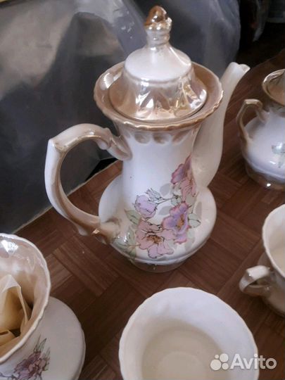 Новый Сервиз чайный и кофейный