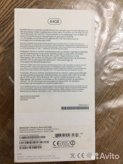 iPhone 6S, 64 ГБ