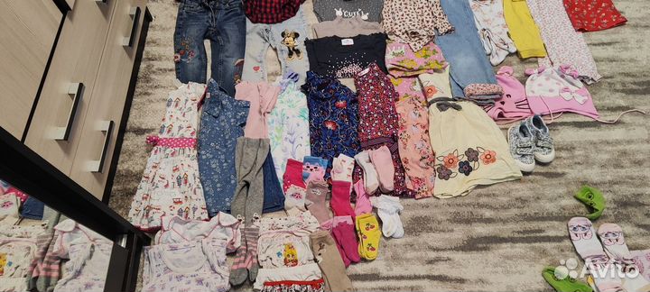 Одежда пакетом для девочки 80/86