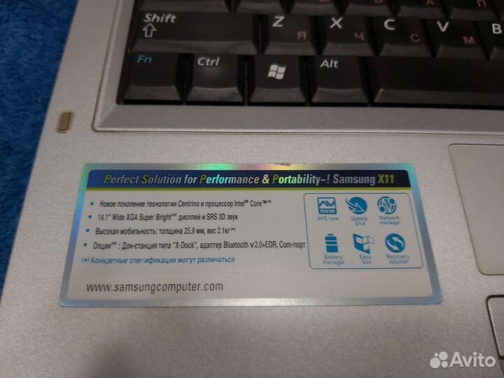 Ноутбук Samsung X11