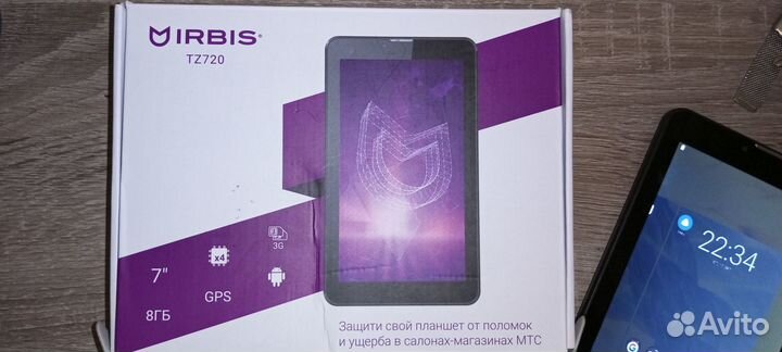 Планшет irbis Новый