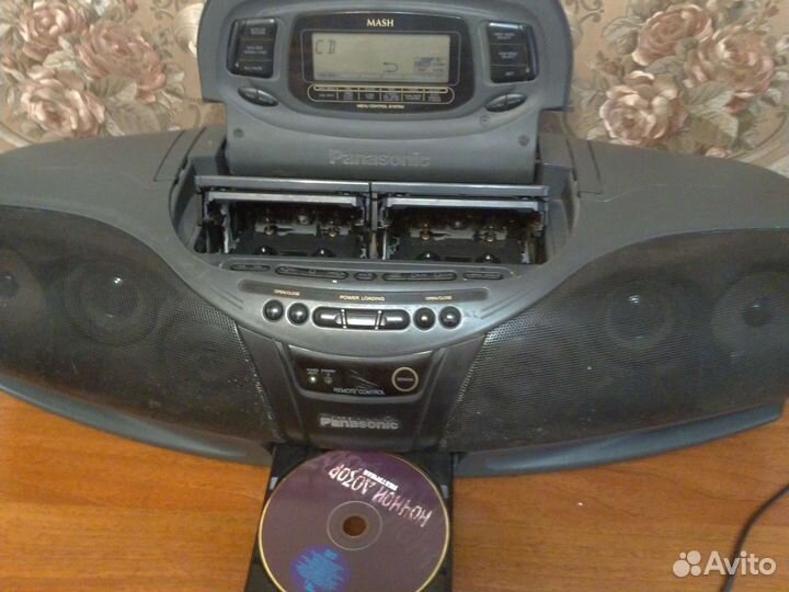 Музыкальный центр panasonic cobra rx-dt75