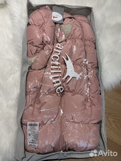 Зимний комбинезон для девочки 68 74 80