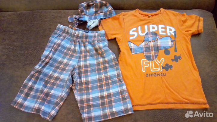 Футболка,шорты, бандана