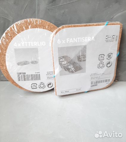 Пробковые подставки IKEA