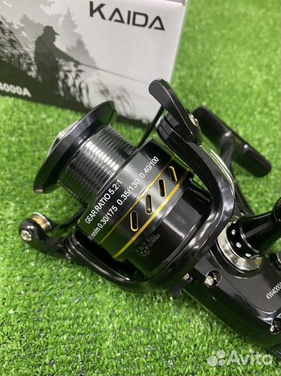 Катушка карповая фидерная Kaida kw 4000/5000/6000