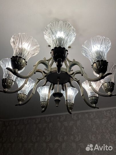 Хрустальная люстра зик,ссср