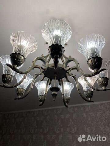 Хрустальная люстра зик,ссср