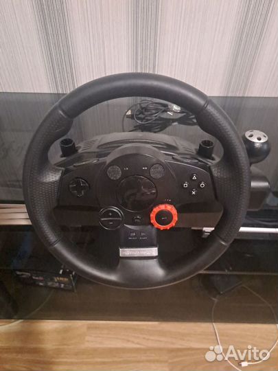 Игровой руль logitech driving force gt