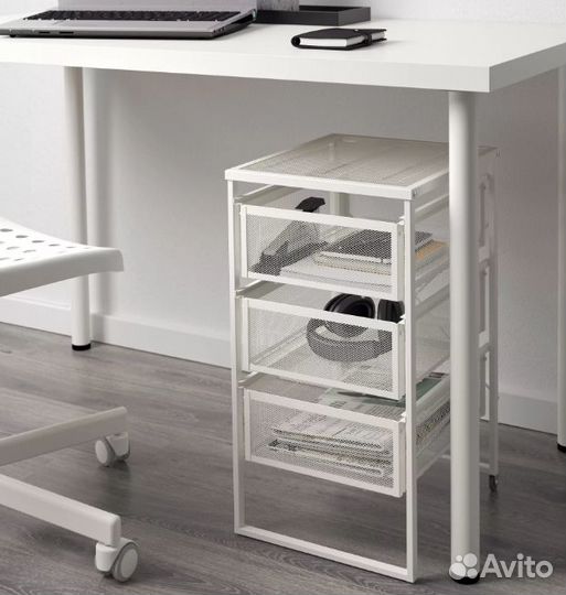 Тумба-комод металлическая Икеа Леннарт