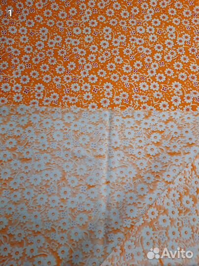 Ткани СССР - х/б поплин (Пакистан)