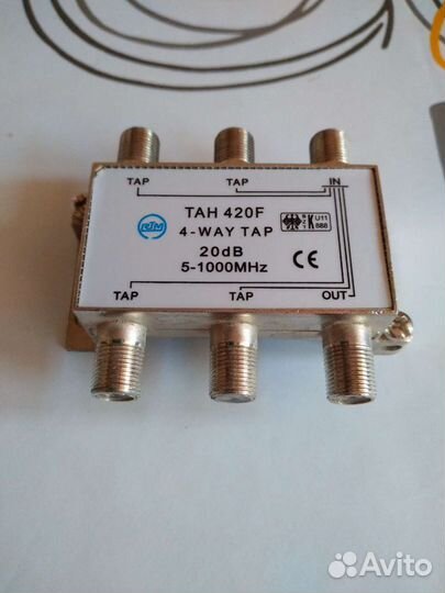 Сплиттер на 4 тв