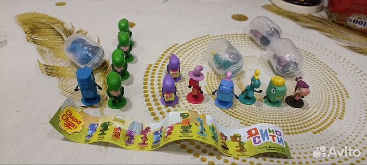 Дино сити из чупа-чупс