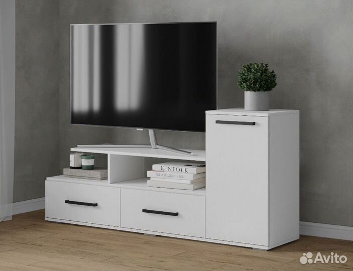 Тумба под тв белая