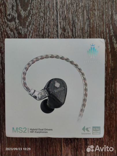 Hi-Fi-наушники Hidizs MS2, гибридные