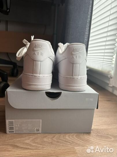 Кроссовки Nike Air Force 1 White (Арт.25079)