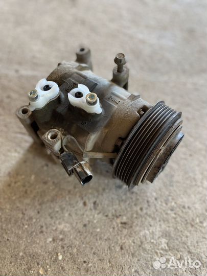 Компрессор кондиционер хундай солярис