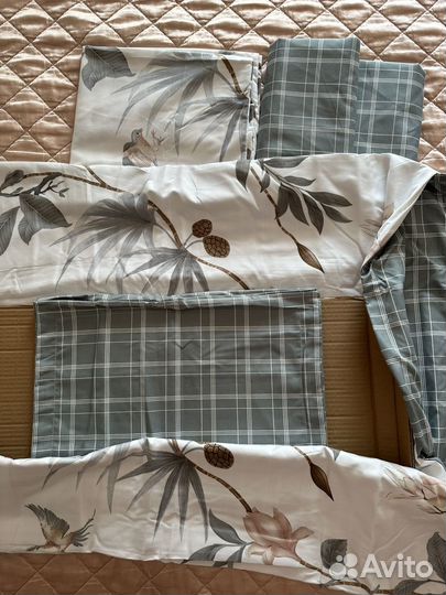Постельное белье евро