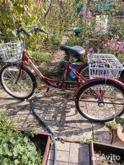 Велосипед взрослый новый грузовой Чемпион