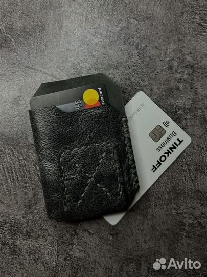 Картхолдер из натуральной кожи