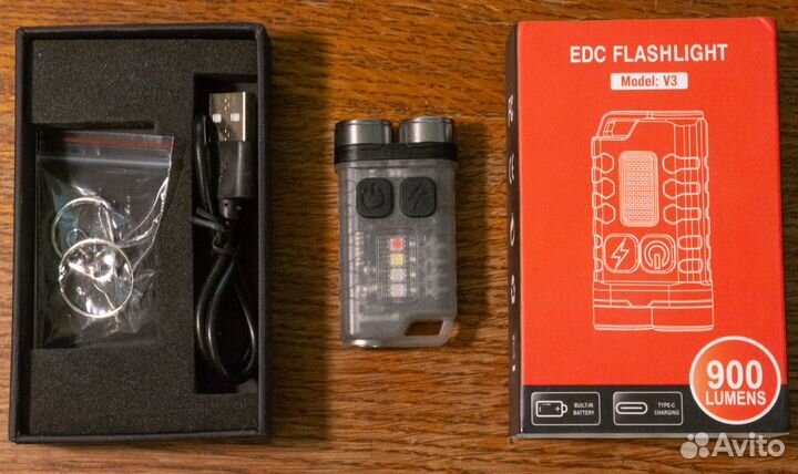 Карманные фонари edc flashlight